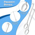 2 PCS Long Coffee Spoons, Stainless Steel Long Handle Ice Tea Spoons for Cold Drinks, Ice Cream, Coffee, Dessert Shakes