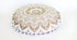 32" Gold Mandala Barmeri Large Floor Pillow Cover Cushion Meditation Seating Ottoman