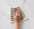 8 Count Martha Stewart Swedish Kitchen Absorbent Sponge Dish Cloths, Stripes