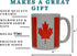 Rogue River Tactical Best Coffee Mug - Canada Canadian Maple Leaf Flag Cup