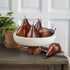 6PCS Fake Brown Pear Artificial Lifelike Fake Fruits Decorative for Kitchen Party Home Ornament House Table Faux Fruit