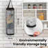 2025 8/12/16oz New Auto-Eject Can Crusher with Trash Bag Organizer - Built-in Bottle Opener, Works for Cans