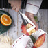 Fruit Carving Knife, 2 Pack Stainless Steel Vegetable Cutter, Triangular Shape DIY Carving Knives for Home Kitchen