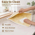 2 Pack (1217 Beeswax Bread Bags for Homemade Bread & Sourdough, Reusable XL Bread Bag in) Eco Linen Cotton Storage, Zip