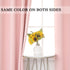 84 Inch Grommets 1 52 84 Inch KEQIAOSUOCAI Length Baby Pink Curtains for Girls Kids Nursery Bedroom - Thermal Insulated