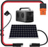 XT60i to SAE Adapter 10AWG Solar Charging Cable, XT60i-F Extension Cable with SAE Reverse Adapter for Ecoflow