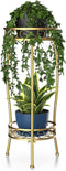 H HOMEXIN Plant Stand Indoor- 2 Tier Metal Tall Plant Stand 26.5"