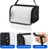 Homakover Kitchen Paper Towel Holder, Hanging Paper Towel Dispenser with Transparent Cover, Easy to Tear Papers