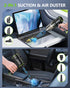 12000PA, 2 1 Multi-Nozzles CODN Handheld Car Vacuum Portable Cordless in Handheld Vacuum Cleaner and Air Duster