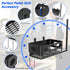 Storage Bin for Traeger Smoker Grill Caddy with Paper Towel Holder and Hooks and Anti-Scratch Pads, Traeger Accessories