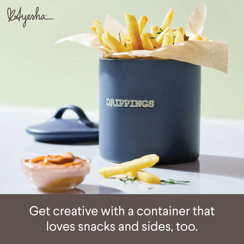 21 Ayesha Curry Ceramics Bacon Grease Jar/Container, Ounce - Anchor
