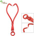 Earth Worth 83-DT5208 17-Inch Swivel Tongs, Red
