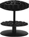 Kuhn Rikon Rotating Honeycomb Utensil Caddy, Black Color