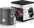 Cloudious9 Tectonic9 2.5" - Herb Grinder Automatic Electric Herbal Spice Dispenser Large Aluminum Alloy (Grey)