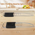 Professional Adjustable Measuring Spoons Set of 2#2258, Fits in Spice Jars, BPA-free & Dishwasher Safe
