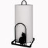 Countertop Paper Towel Holder, Kitchen Paper Towel Stand, Fits Standard Jumbo Roll in Dining Table or Bathroom, Metal