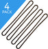 IMPRESA 4-Pack Replacement Gasket for FoodSaver Parts T910-00075, Compatible with V2200 to V3800 Models