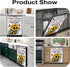 Dishwasher Magnet Cover, "Every Day Is A New Beginning" Decorative Panel Decal for Kitchen