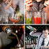 BALTRE 6PCS Liquor Bottle Pourers, Stainless Steel Olive Oil Spouts, Bottle Pourers for Alcohol, Olive Oil, With Dust