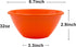 Youngever 32 Ounce Plastic Bowls - Large Cereal and Soup Bowls, Set of 9 in Assorted Colors