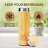 LeafLife 17oz Premium Bamboo Tea Bottle - Insulated Tea Infuser Bottle - Loose Tea Gifts & Accessories