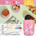 9oz Charcy Stainless Steel Vacuum Insulated Kids Food Jar - Soup Thermo for Hot & Cold Food - Pink Unicorn W
