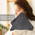 50 Pack, 12x12 Inch, HOMEXCEL Microfiber Washcloths Highly Absorbent and Soft Face Towel, Multi-Purpose Wash Cloths