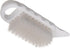 SPARTA 4041202 Plastic Potato Brush, Medium Stiffness, 5.75 Inches, White