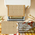 100 PCS Unbleached Parchment Paper - Perforated Square Liners for Cuisinart, Breville, Black and Decker Air Fryer, 11 x