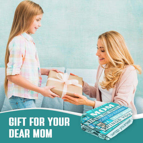 Mommy 80"x60" Gifts for Mom Birthday, Mothers Day Mom Blanket, Mom Gifts from Daughters Son, Mother Throw Blanket