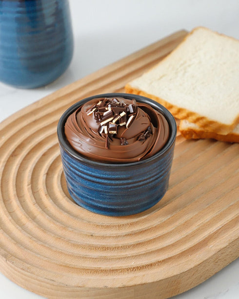 8 oz Set 6 Hasense Ramekins Oven Safe for Creme Brulee, Ceramic Souffle Dish with Reactive Glaze for Baking, Porcelain