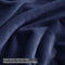 KMUSET Navy Fleece Blanket Throw Size, Lightweight Super Soft Cozy Luxury Microfiber Bed Blanket