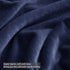 KMUSET Navy Fleece Blanket Throw Size, Lightweight Super Soft Cozy Luxury Microfiber Bed Blanket