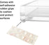 Acrylic Tray Organizer - Clear Minimalist Catchall Holder for Bedside, Bathroom, Office Storage Decor
