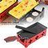 Portable Non Stick Cheese Raclette Rotaster,Home Kitchen Grilling Tool,Raclette Cheese Melter,Baking Pan for Raclette Grill, Raclette Set,Mini Raclette Grill Candle Stove