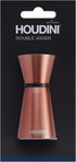 Houdini Copper Double Jigger for Accurate Measuring in Cocktails and Drinks
