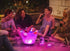 1-Pack Qoolife Submersible LED Lights Remote Control Battery Powered, RGB Multi Color Changing Waterproof Light