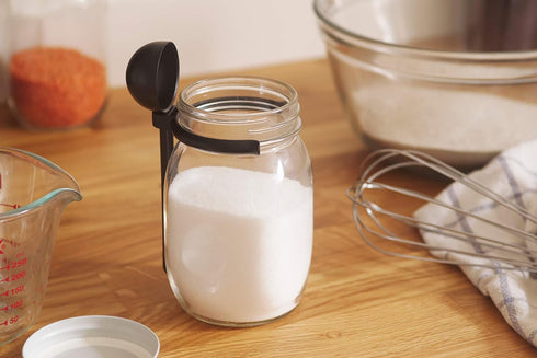 Jarware Coffee Spoon Clip, 6" for Wide Mouth Mason Jars