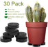 Yesland 30 Pack Rubber Pot Feet - Invisible Plant Risers 1.8 Inch Non-slip Solid Rubber for Patios, Decks, Gardens