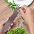 Herb Stripper Stainless Steel Tool, Metal Peeler for LooseLeaf Kale, Chard, Collard Greens, Thyme, Basil, Rosemary