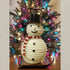 Candle by the Hour 100-Hour Snowman Candle, Eco-friendly Natural Beeswax, Copper Base