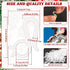 Clips,150 PETKNOWS Holiday Light pcs Holiday Light Clips Outdoor Lights Hooks for Christmas Party Light Strings Outdoor