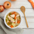 BambooMN 8" Reusable Solid Bamboo Deluxe Dinner Spoon - 10 pcs