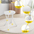 18 Inch Pack 2 440lbs Folding Stool, Foldable Stool with Handle & Steel Frame, of Folding Bar Stools, Sturdy Foldable