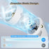 CIVPOWER Desk Fan, Rechargeable Air Circulator with 6000mAh Battery, 4 Speeds, 270° Adjustable Quiet Fan for