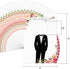 Floral Bridal Shower Games - Who Has The Groom Scratch Off Cards for 48 Guests, Rose Gold White