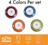 Bico Tunisian Ceramic Dinner Bowls, Set of 4, 35oz, Microwave & Dishwasher Safe