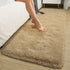 Fluffy Runner Rug 2x6 - Beige Washable Hallway Area Rugs for Bedroom Living Room Kitchen with Non Slip Backing