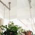 Maydahui 5 PCS Extra Long 16 inch S Shaped Hooks, Stainless Steel Large Size Silver Hanger