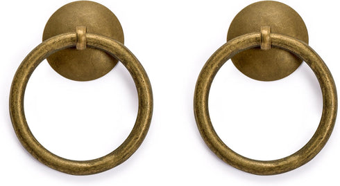 Chinese Medicine Cabinet Pulls, 2.4 Inches - Set of 2 - Architectural, Interior Design Hardware